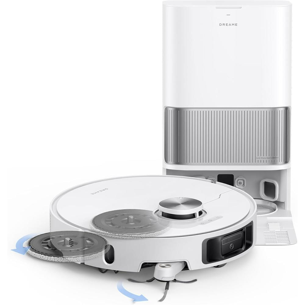 Dreame L40s Ultra robot aspirador con doble cepillo | Blanco