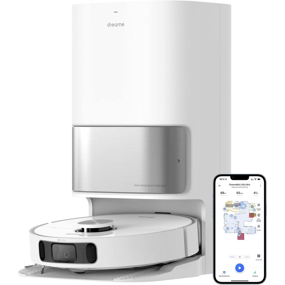 Dreame L10s Ultra robot aspirador y trapeador con base autolimpiante