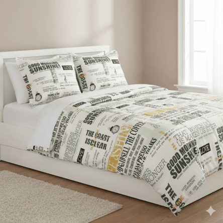 Edredón bramante con Funda Sham Free Home Norwalk 2 Plazas Edredón bramante con Funda Sham Free Home Norwalk 2 Plazas