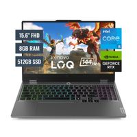 Laptop Lenovo LOQ Intel Core i5 12450HX 8GB RAM 512GB SSD 6GB RTX 3050 15.6 FHD FreeDOS 83GS006WLM