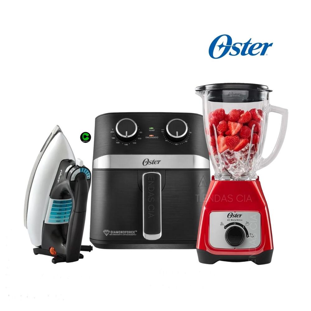 TriCombo Oster Licuadora + Freidora 4L y Plancha GCSTBV4119
