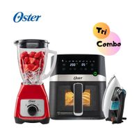 Pack Oster Licuadora BLSTKAGRRD - Freidora 4L y Plancha
