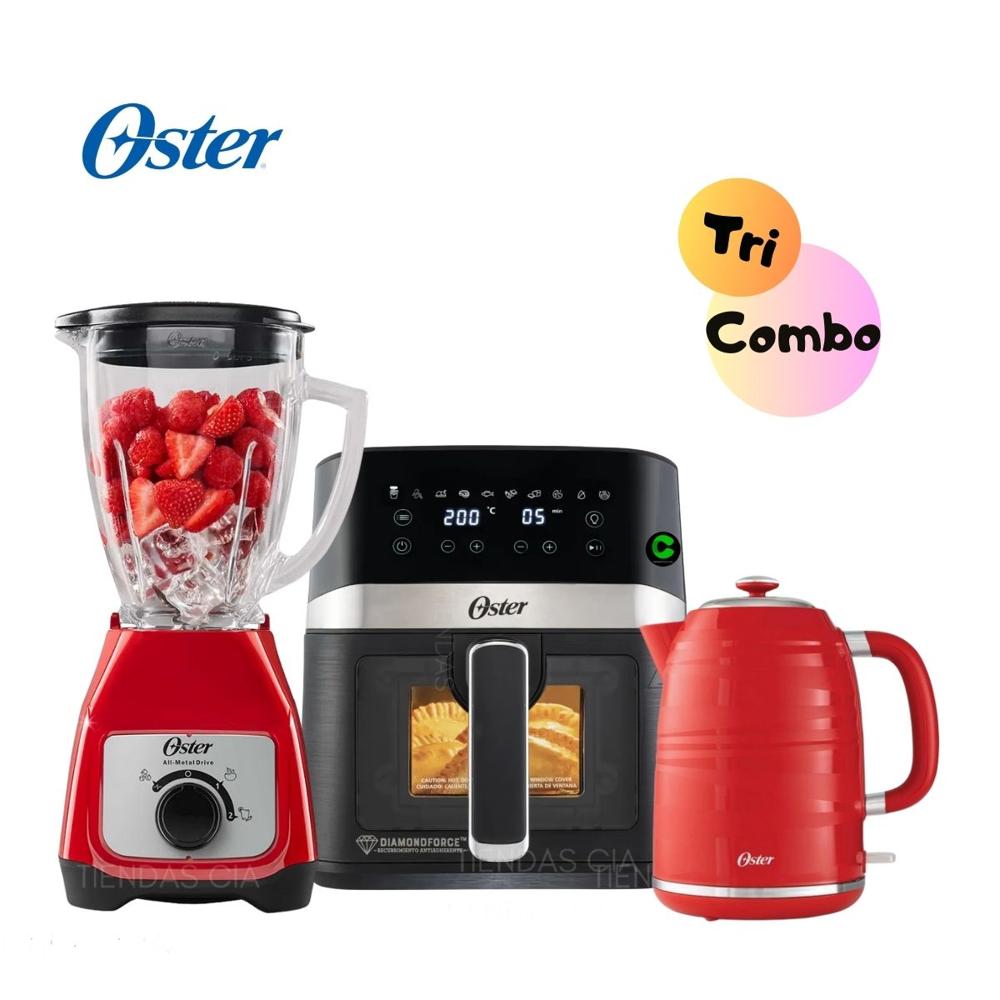 Combo Oster Licuadora 1.5L - Freidora y Hervidor 1.7 L