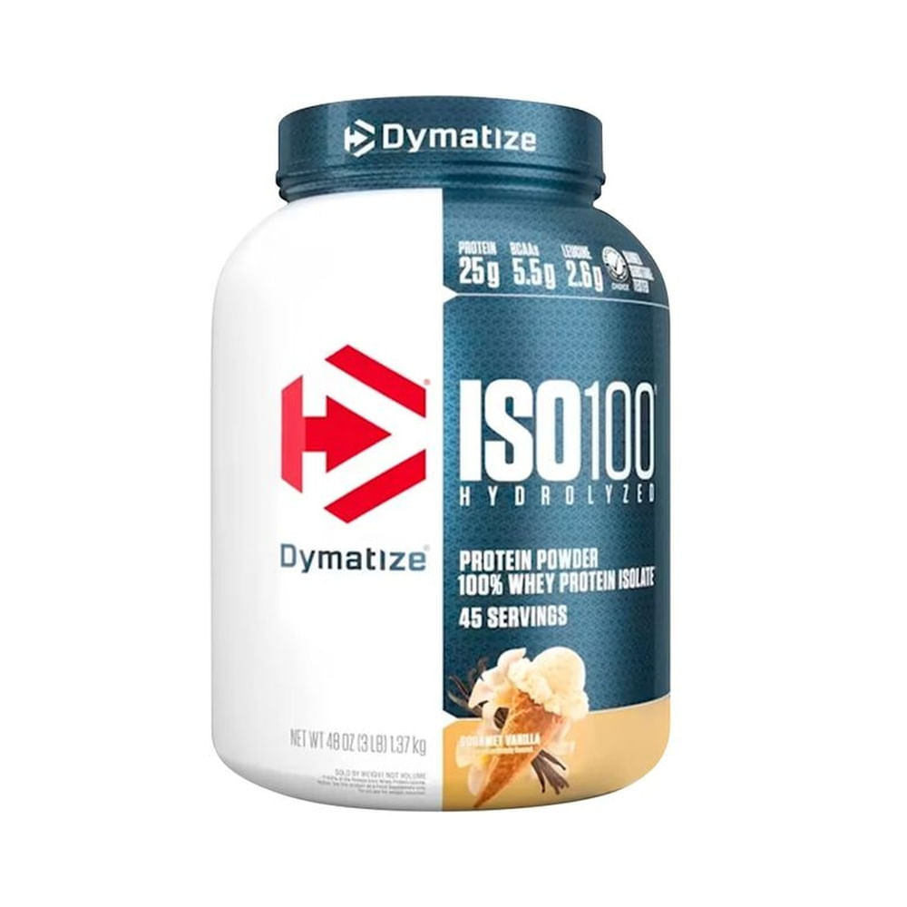 Proteína aislada ISO 100 5lb - Dymatize - Vainilla Proteína aislada ISO 100 5lb - Dymatize - Vainilla