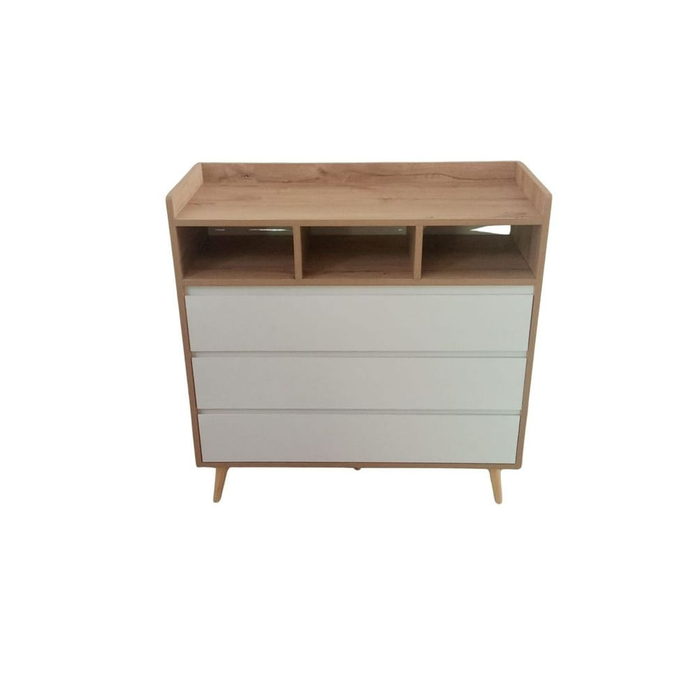 COMODA con cambiador color duna