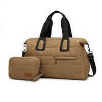 Mochila Maletín Deportiva Viaje Clarisse Camel para Mujer