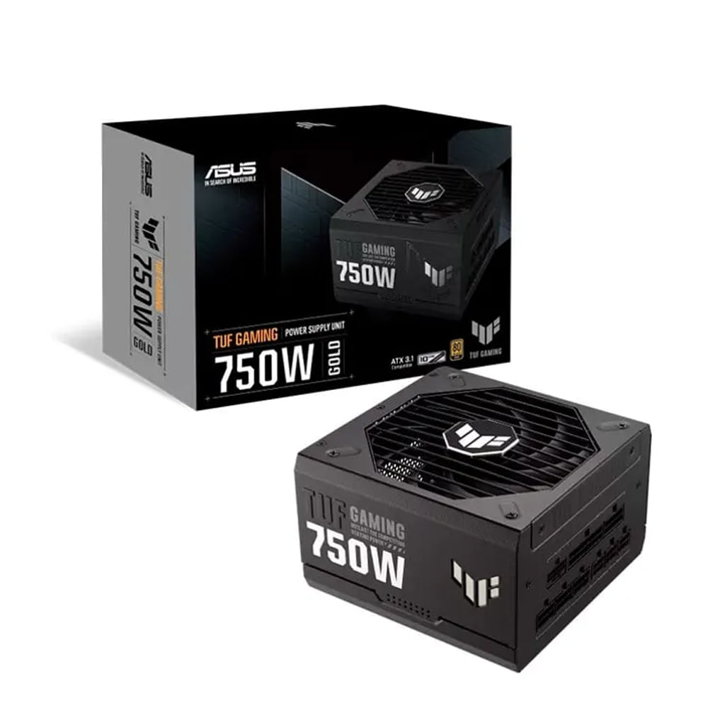 Fuente de Poder TUF Gaming 750W 80 Gold Rendimiento Óptimo y Eficiencia Energética