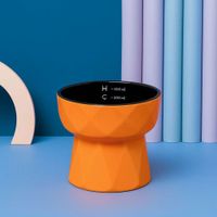 DiamantBowl Comedero Elevado con Diseño Geométrico