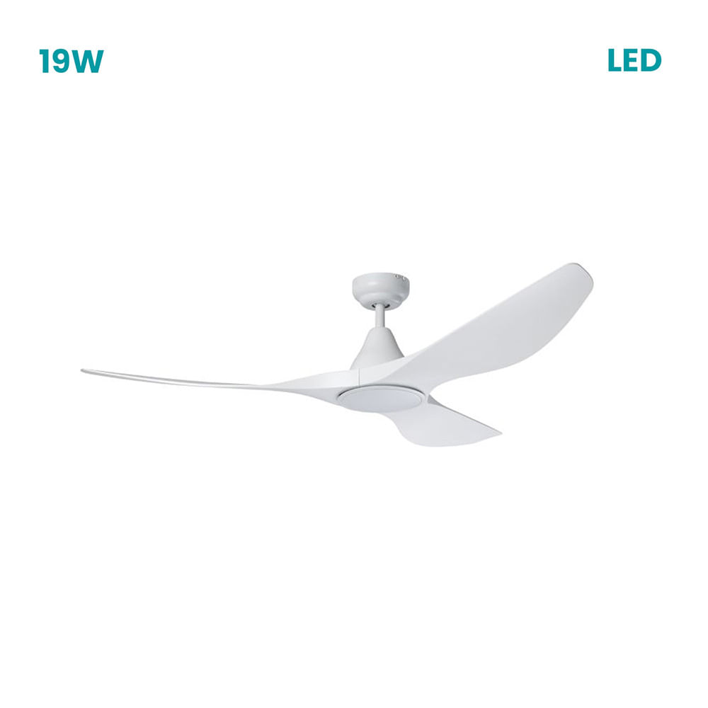 VENTILADOR PORTSEA 19W TRICOLOUR BLANCO