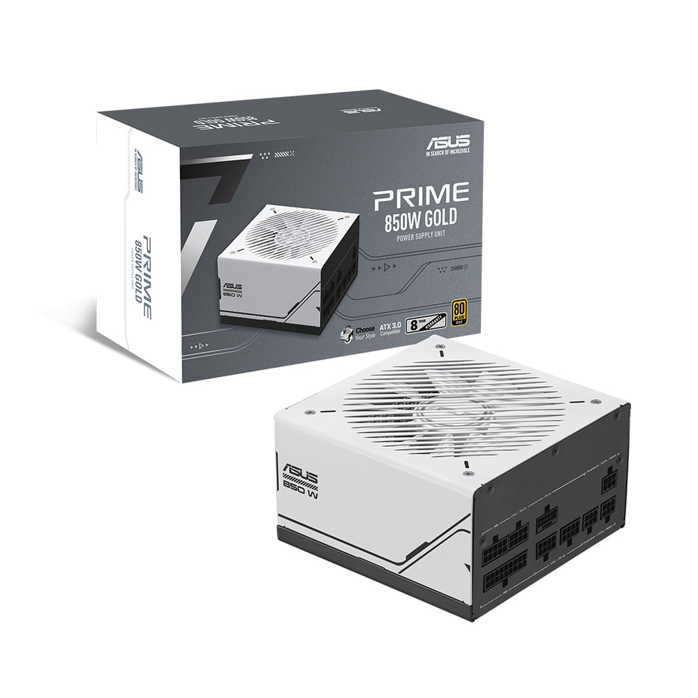 Fuente Asus AP 850G 850W 80Plus Gold - Eficiencia Energética y Potencia para tu PC Gaming