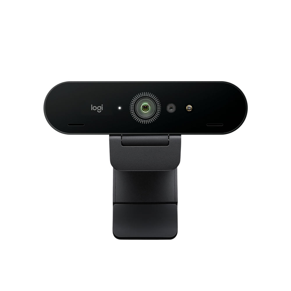 Cámara Web Logitech BRIO 4K 13MP Grafito con Micrófono Integrado - Vídeo 3840 x 2160