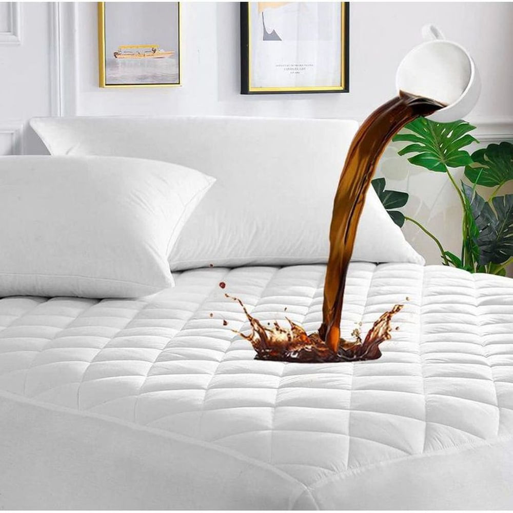 Funda de colchón impermeable 1 PLAZA - TEFI HOME