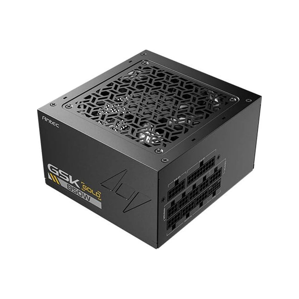 Fuente de Poder Antec GSK GB 850W 80 Gold Eficiencia Alta Modular Ideal para Gaming y PC
