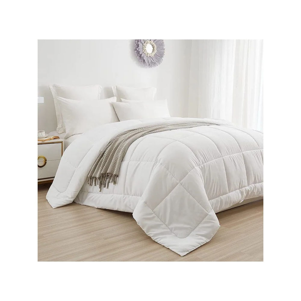 Edredón Monocromo Blanco 1.5 PLAZA