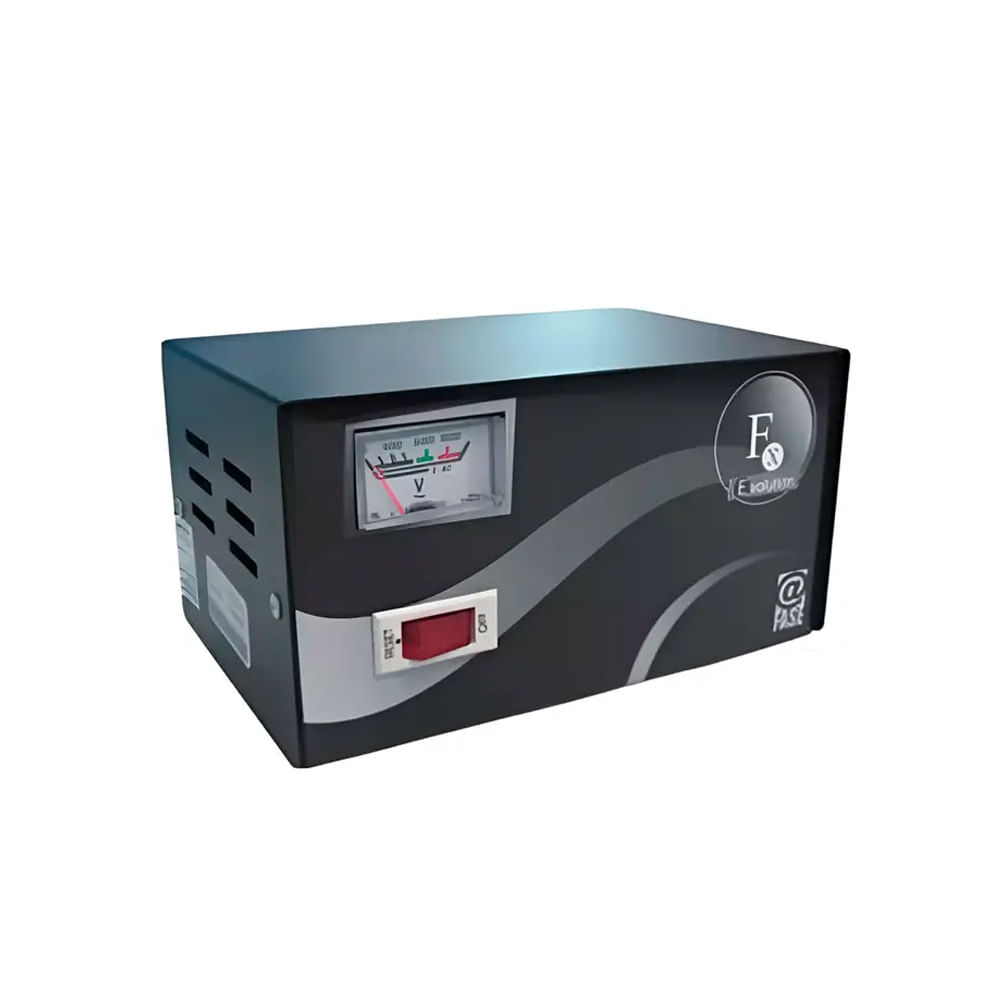 Estabilizador Elise FXE-10 1.0kVA con 4 Tomas 220VAC y By-pass - Protección Energética Eficiente