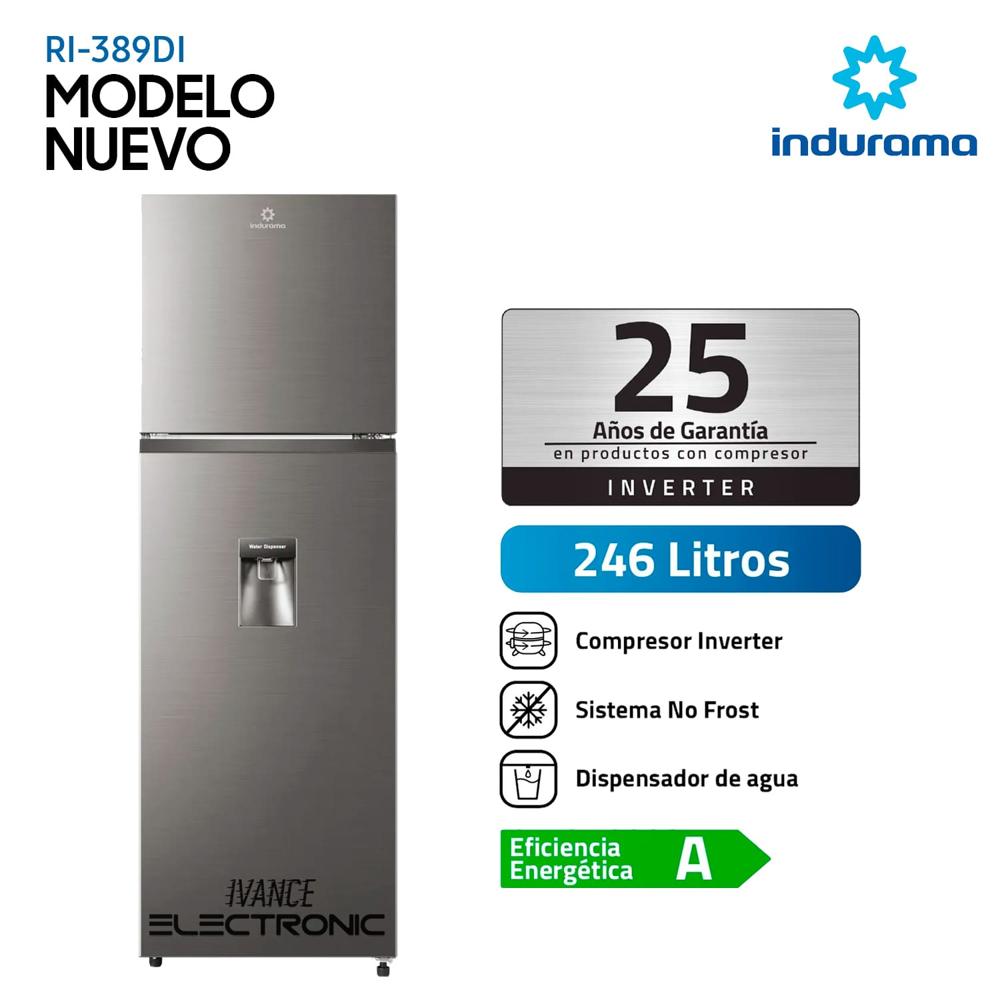 Refrigeradora Indurama 246 L RI-389DI - Croma