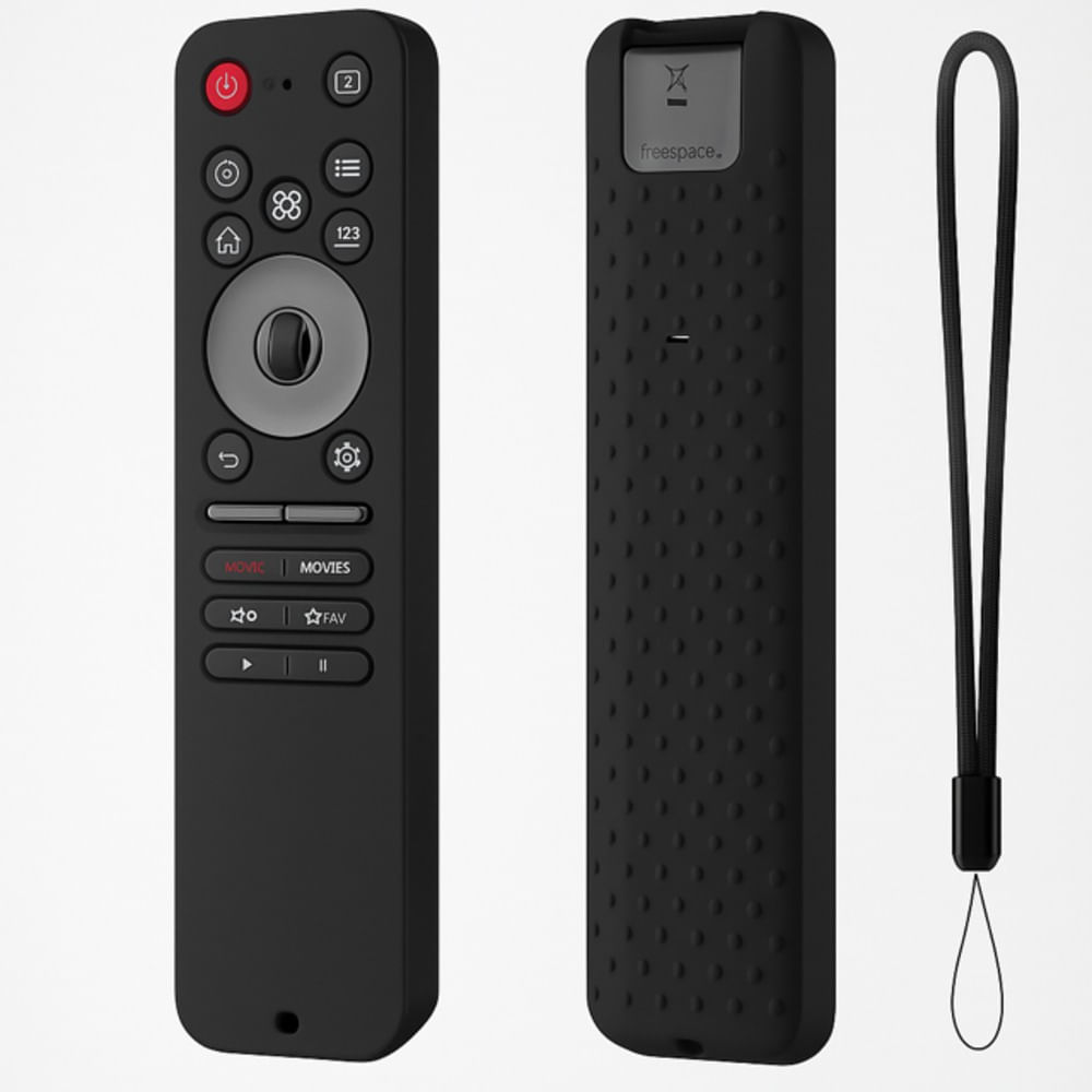 Funda Case protector para Control LG Magic 2025 MR25 - NEGRO