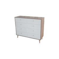 Comoda 8 Gavetas Estilo Vintage