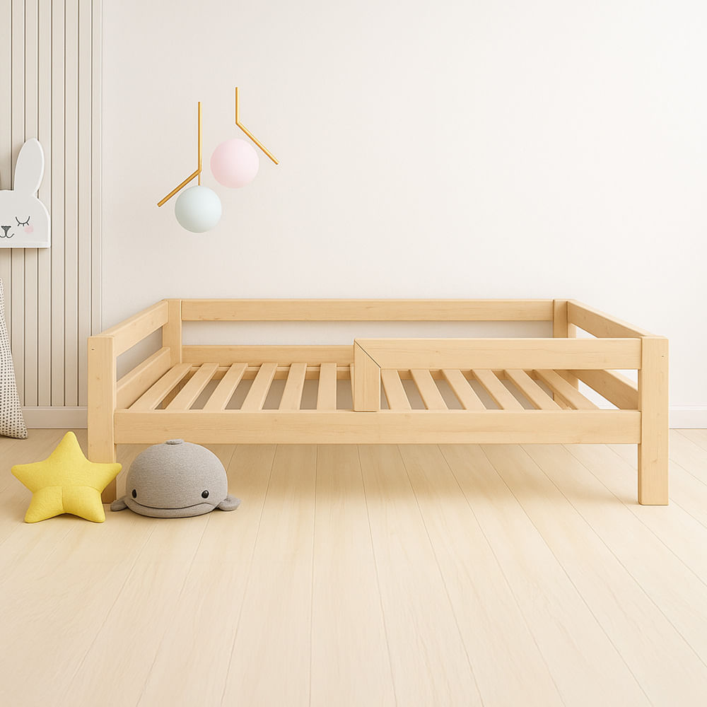 Cama Montessori Evolutiva Basi Plaza y Media