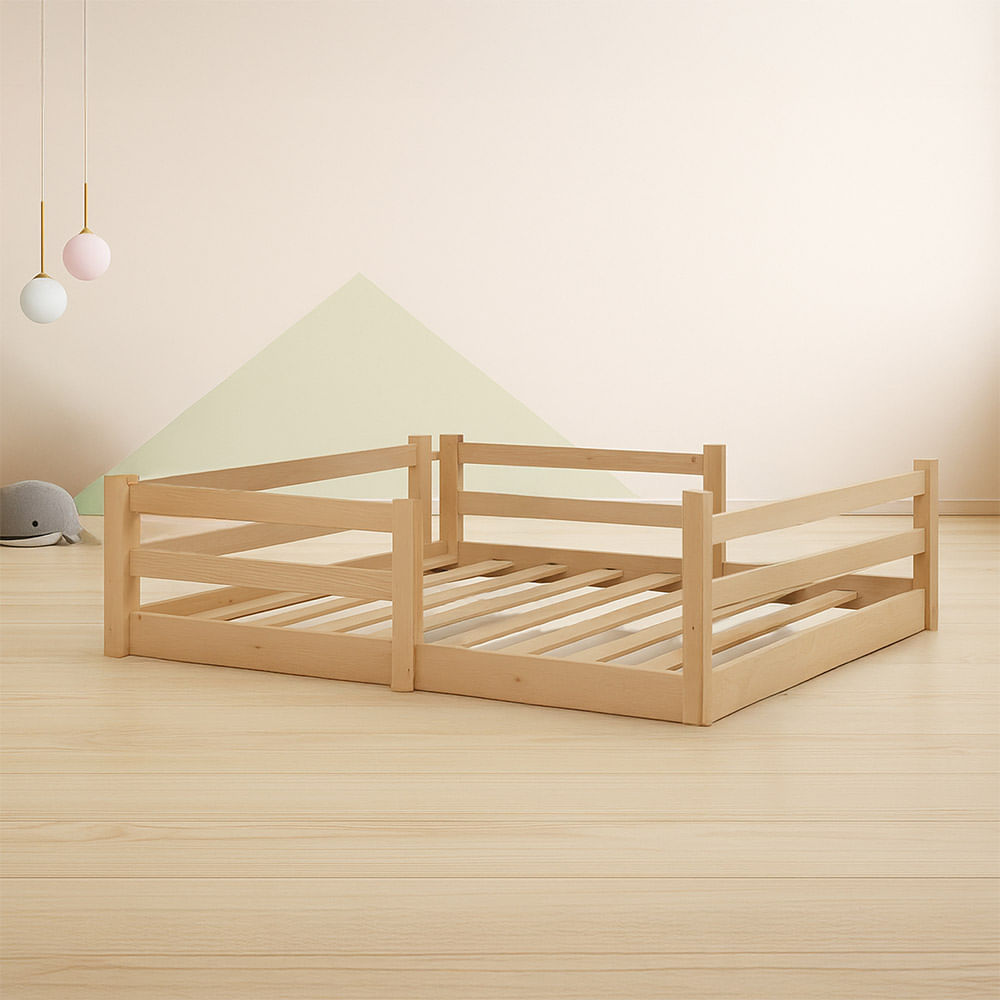 Cama Montessori Evolutiva Bori Plaza y Media