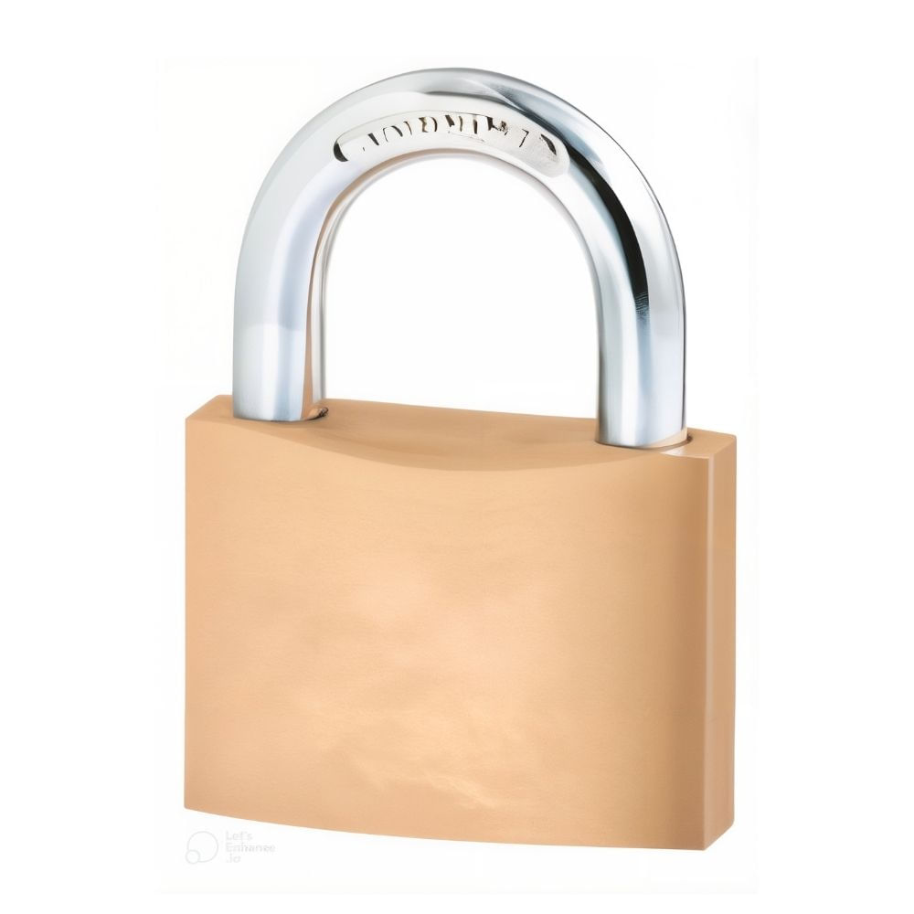 Candado Plano Bronce 40mm Werken