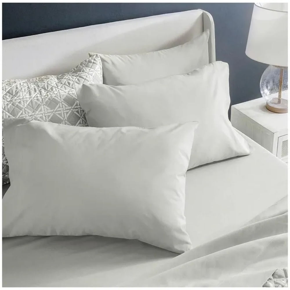 Juego de Sábanas Gris pardo 1.5 PLAZAS