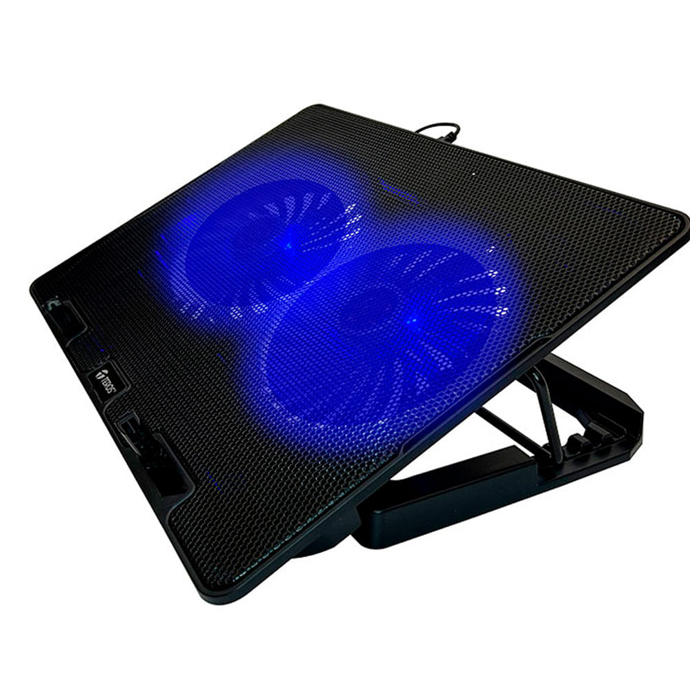 Soporte para Laptop TEROS TE-7020N ajustable metálico  plegable color negro