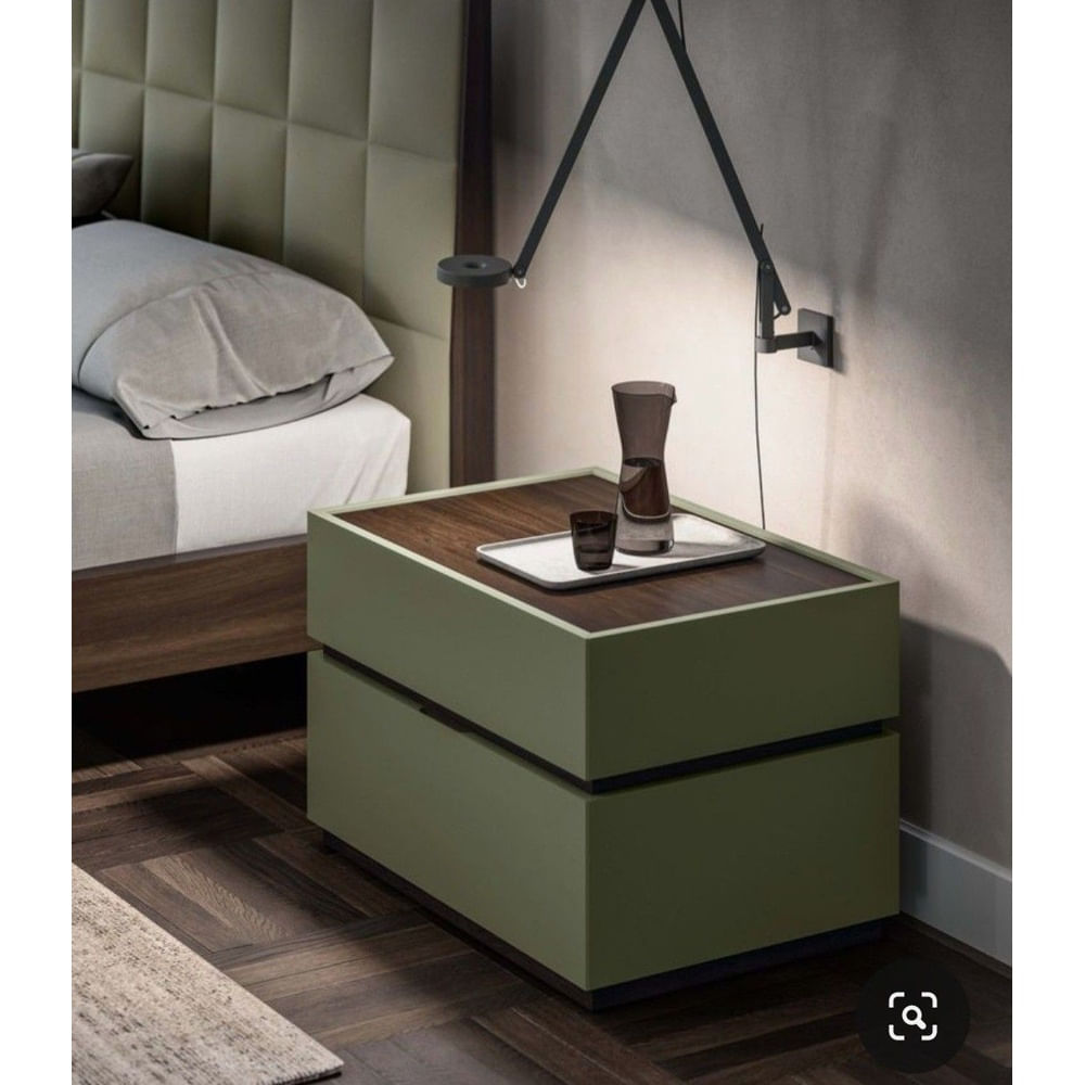 Mesa de Noche Minimalista Selianna Color Agave\Catania TU MESITA