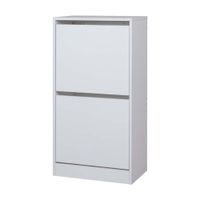 Mueble Zapatero 2 Puertas Blanco 49x30x93cm Orange