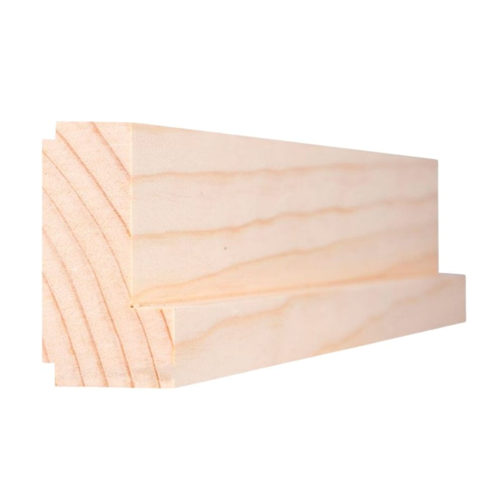 Marco de Madera Pino Natural 32x60x2440mm Pama