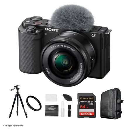 Cámara Sony ZV-E10 II Mirrorless + Lente 16-50mm II + Kit Ultimate Cámara Sony ZV-E10 II Mirrorless y Lente 16-50mm II y Kit Ultimate Cámara Sony ZV-E10 II Mirrorless + Lente 16-50mm II + Kit Ultimate Cámara Sony ZV-E10 II Mirrorless y Lente 16-50mm II y Kit Ultimate