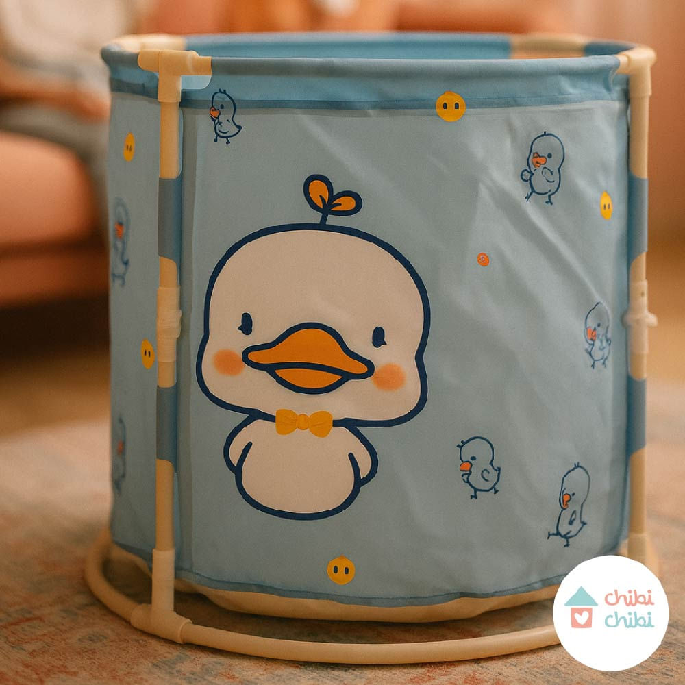 TINA REDONDA CELESTE PATO