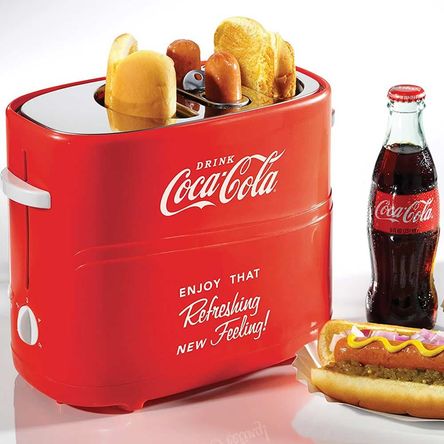 Máquina tostadora de hot dog coca cola Nostalgia Máquina Tostadora de Hot-Dog CocaCola Nostalgia