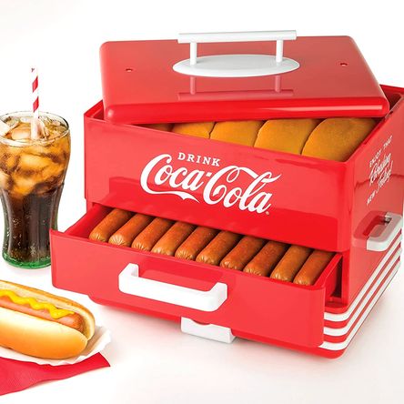 Máquina Vaporera De Hot Dog CocaCola Nostalgia
