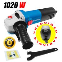 Amoladora Esmeril Angular 115mm Dongcheng DSM07-115 1020W Velocidad Variable