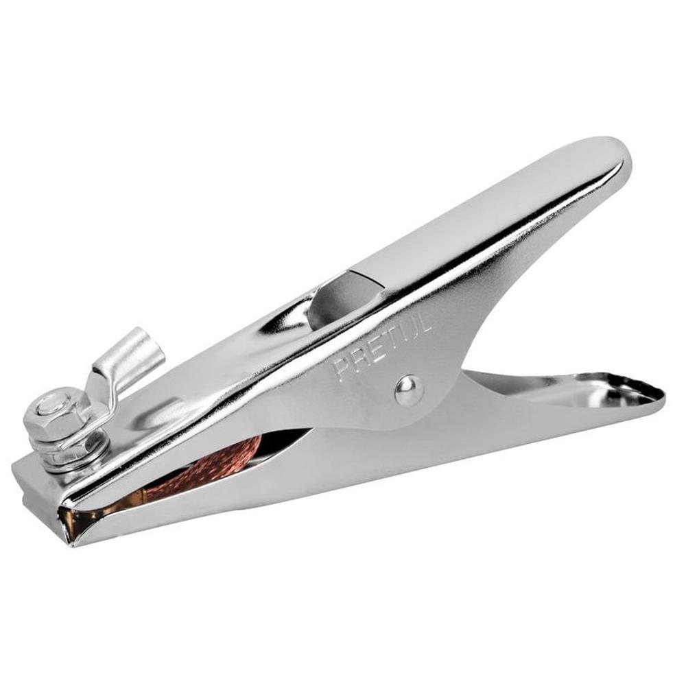 Pinza tierra de 500 A, PRETUL. Para maquina de soldar