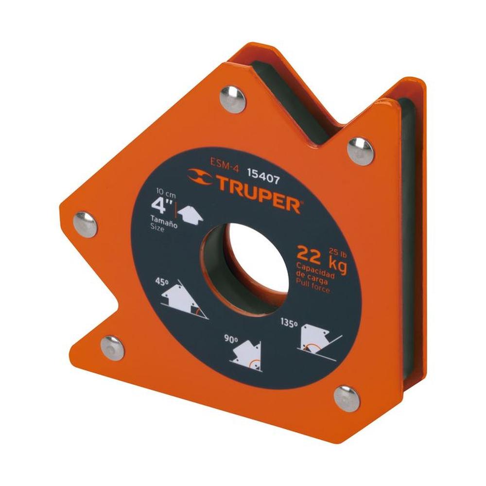 Escuadra magnetica para soldar 22 kg truper