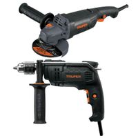 combo amoladora industrial 1250 W 4-1/2"" Rotomartillo industrial 650w