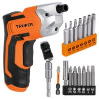 kit Destornillador inalámbrico, 7 puntas torx, adaptador articulado