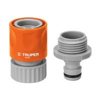 Conector  rápido 3 /4"" de ABS manguera-acc. sistema click