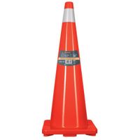 Cono reflectivo de seguridad precaución de 90 cm TRUPER