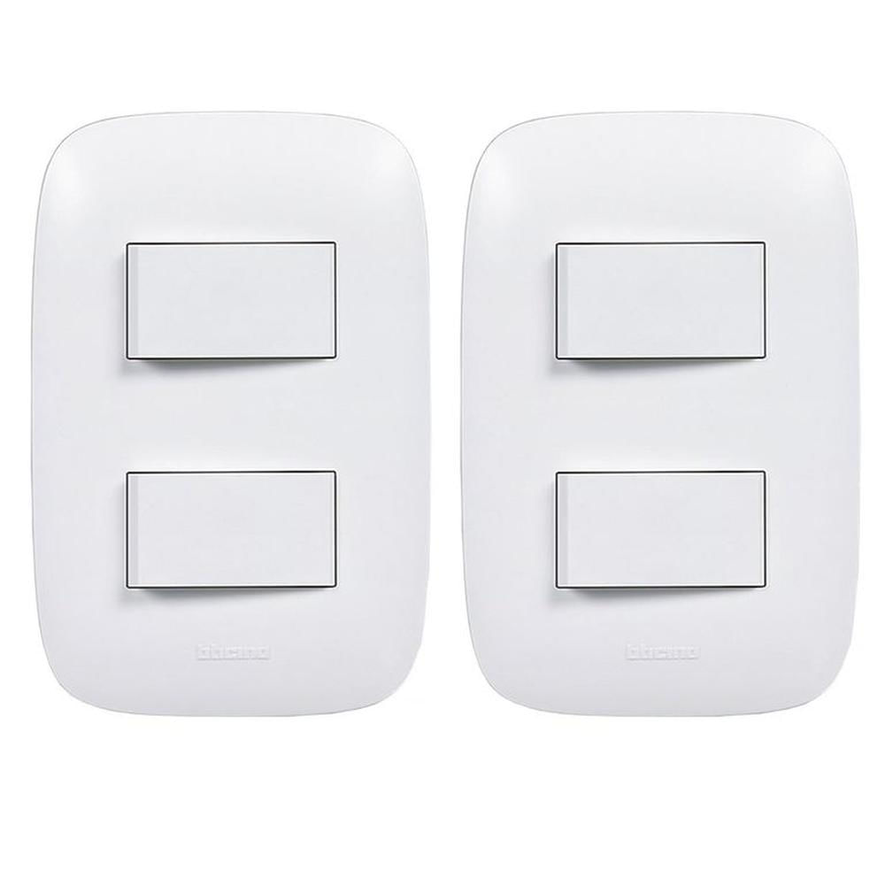 Interruptor conmutado doble 2 Und Domino Sencia AP1201 Bticino