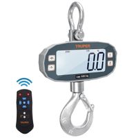 Balanza electrónica colgante, recargable, 500 kg, Truper