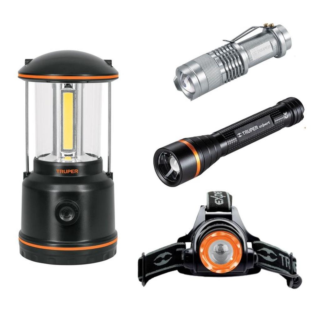 Kit Linternas de campamento lamparas de camping