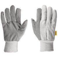Guantes de algodón con puntos PVC en palma unitalla Pretul