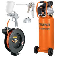 Compresor de aire 80Lt 3-12HP manguera de aire pistola fino acabado
