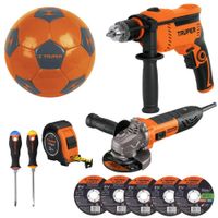 Kit rotomartillo amoladora esmeriladora discos de corte desarmadores