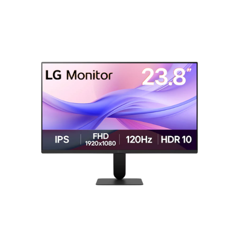 Monitor LG LED 23.5 IPS U411 120Hz - Pantalla Full HD Colores Vibrantes y Amplios Ángulos de Visi