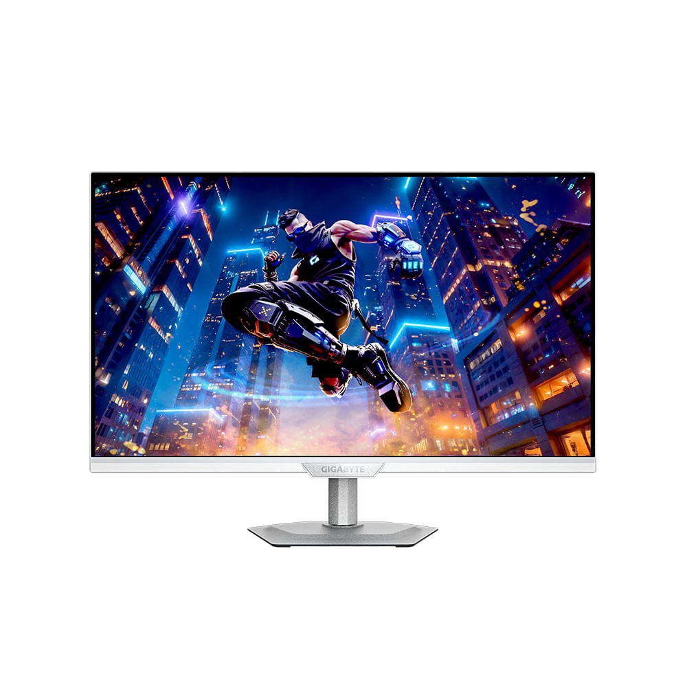Monitor Gigabyte M27Q2 QD Ice 27 IPS Gaming QHD 200Hz 1ms Pivotante Color Blanco