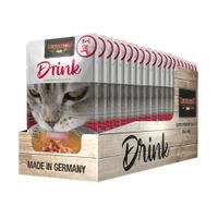 Leonardo Drink para Gatos Adultos Sabor Ternera 40gr x 20und